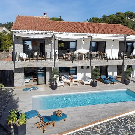 Villa 250m 8 Adultes 4 Enf Vue La Croix-Valmer